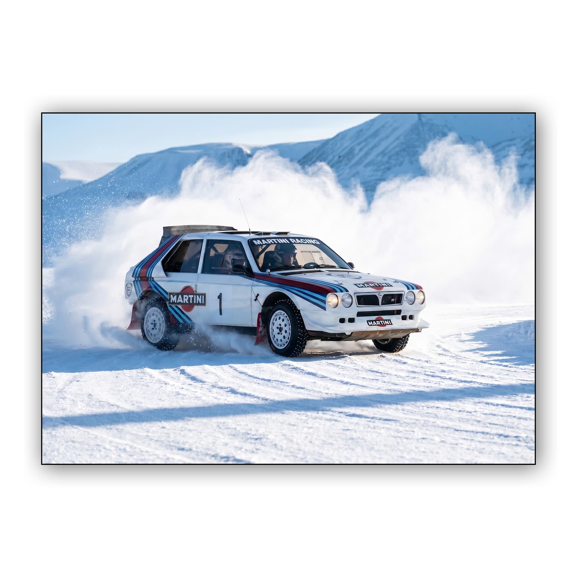Martini Snow Drift - Lancia Delta S4 in the Alps