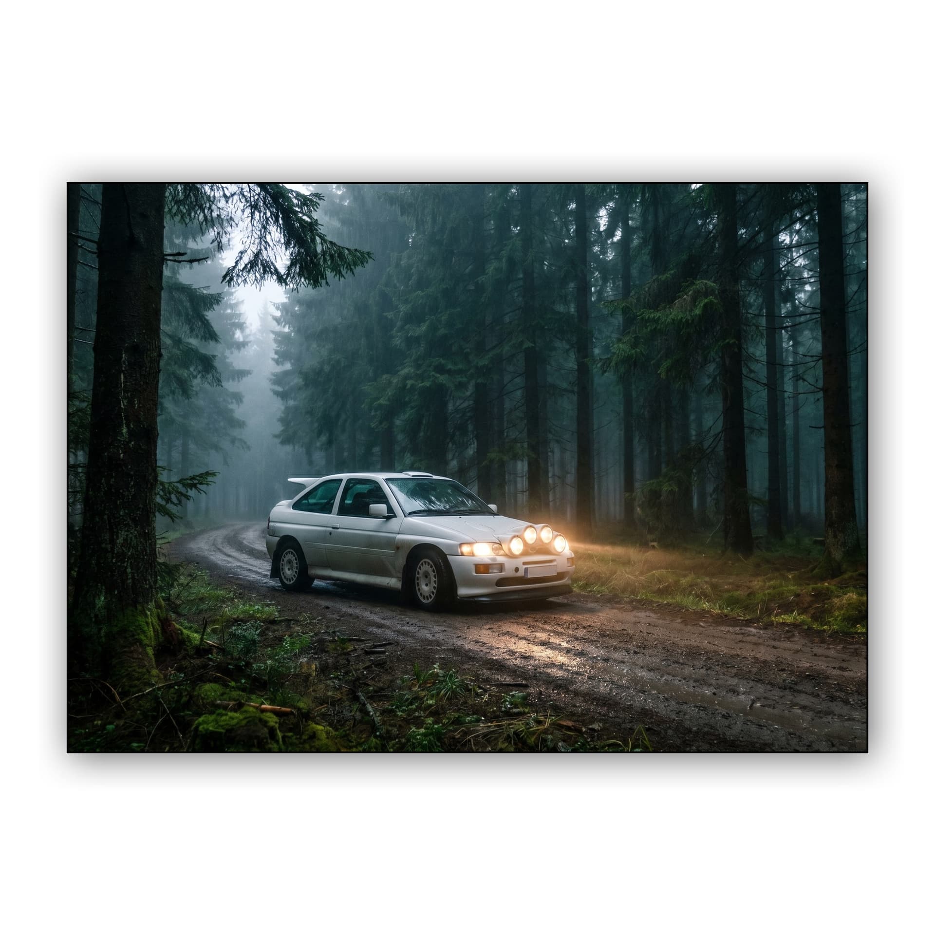 Forest Patrol - Ford Escort RS Cosworth in the Mist