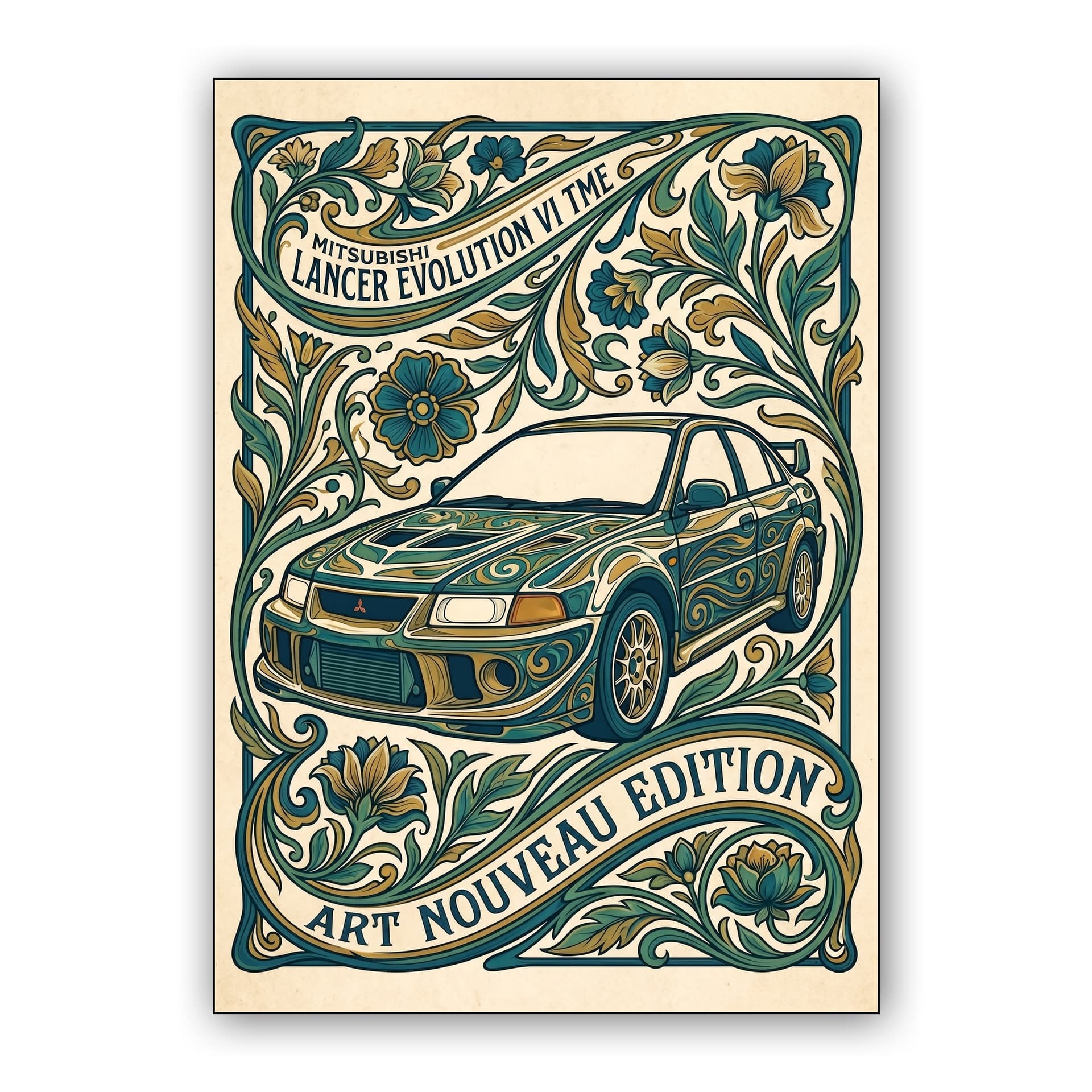 Mitsubishi Lancer Evolution VI TME Art Nouveau Edition