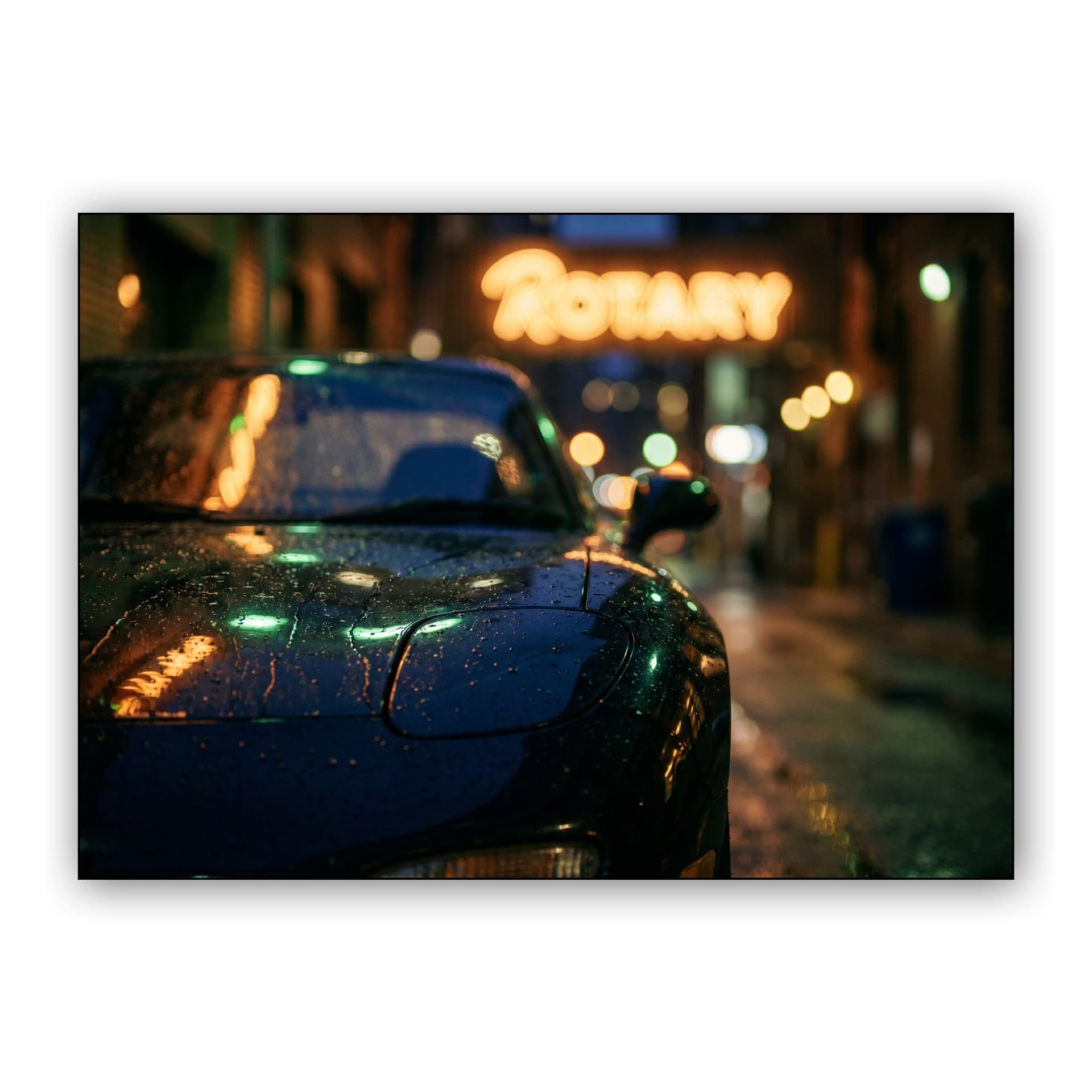 RX-7 Rotary Neon Rain