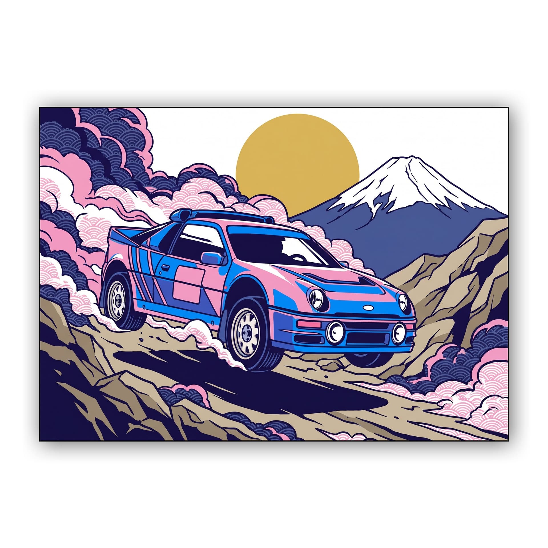 Ukiyo-e RS200 Mount Fuji
