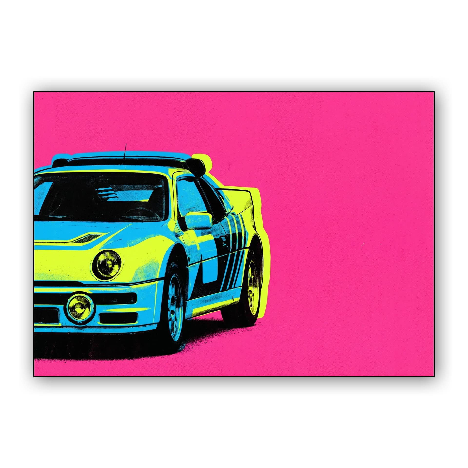 Ford RS200 Retro Pop Art