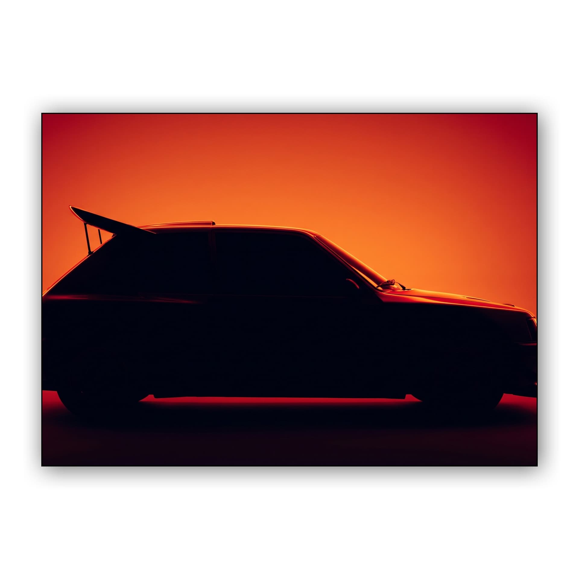 Peugeot 205 T16 Sunset Silhouette