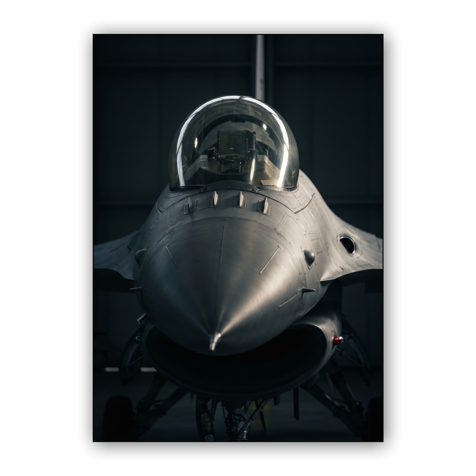 F-16 Fighting Falcon Front Portrait