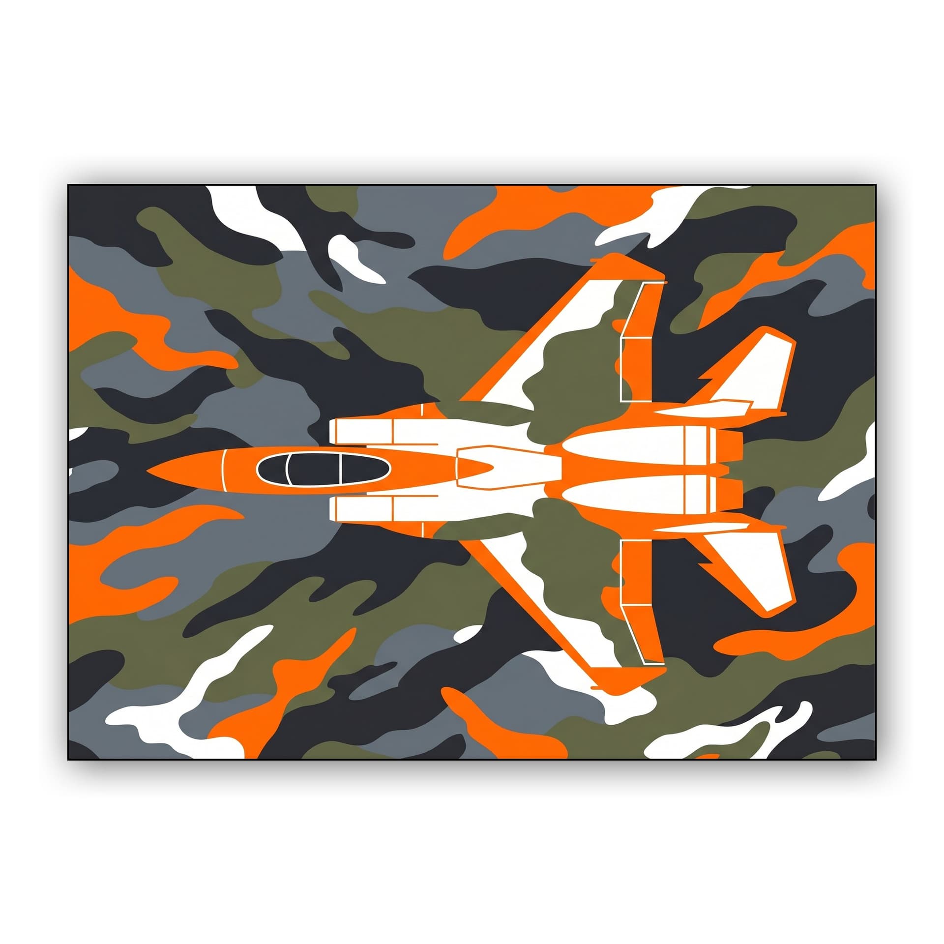 Tactical Camo F-15 Eagle