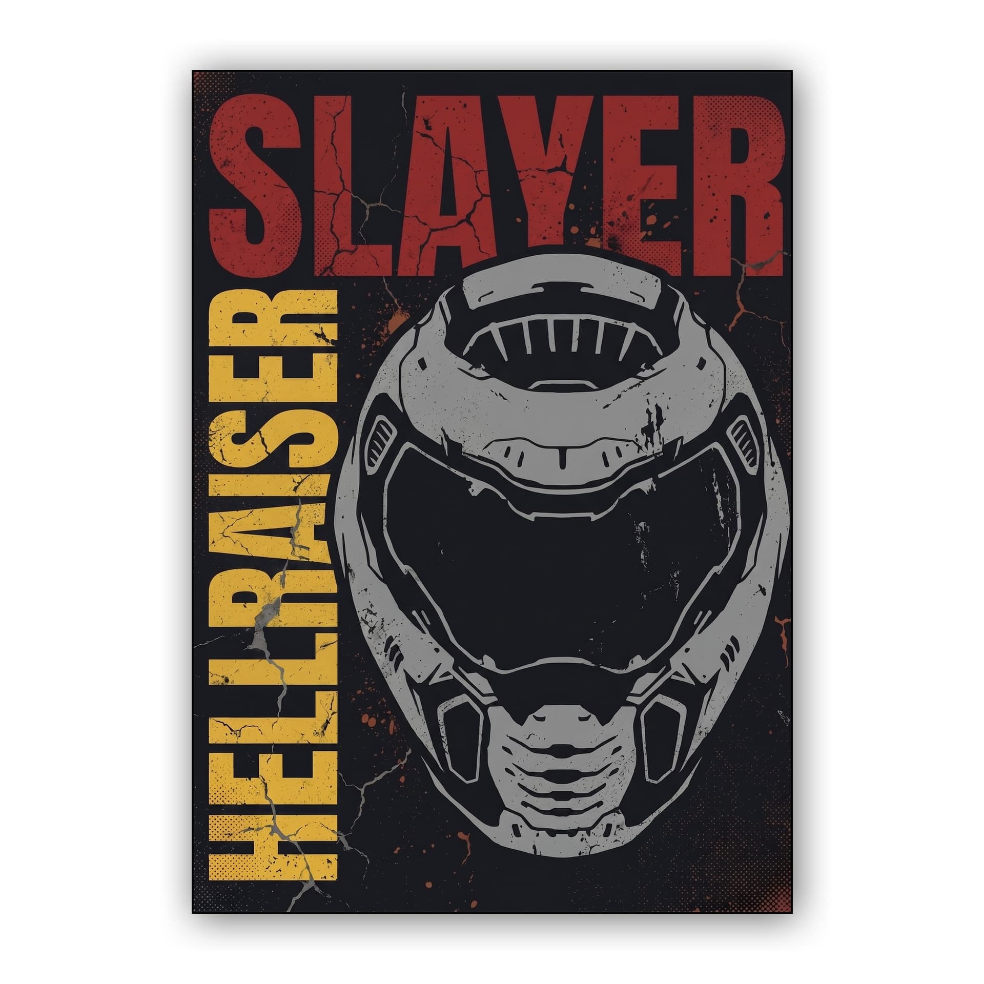 Doom Slayer Hellraiser Poster