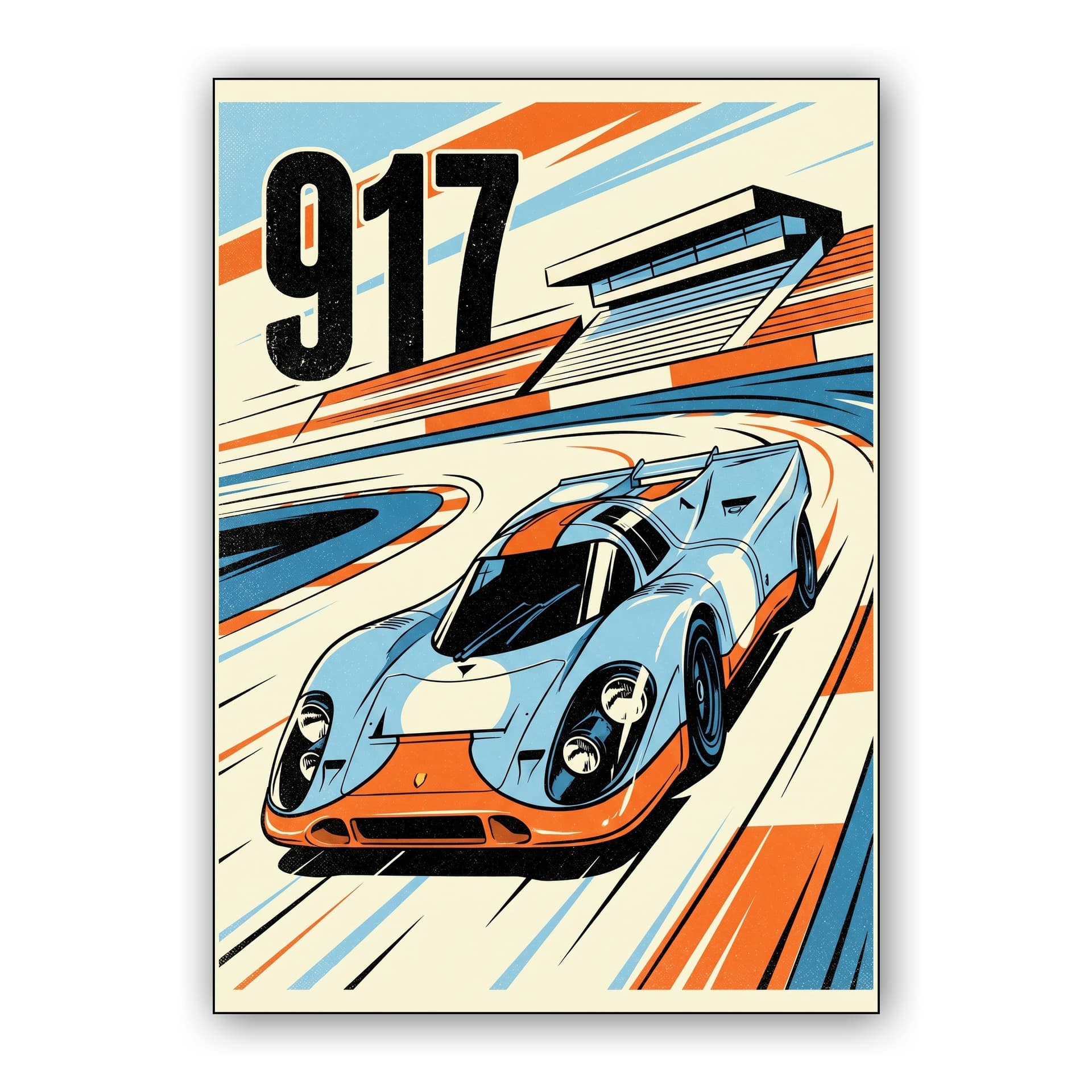Porsche 917 Gulf Endurance Racer