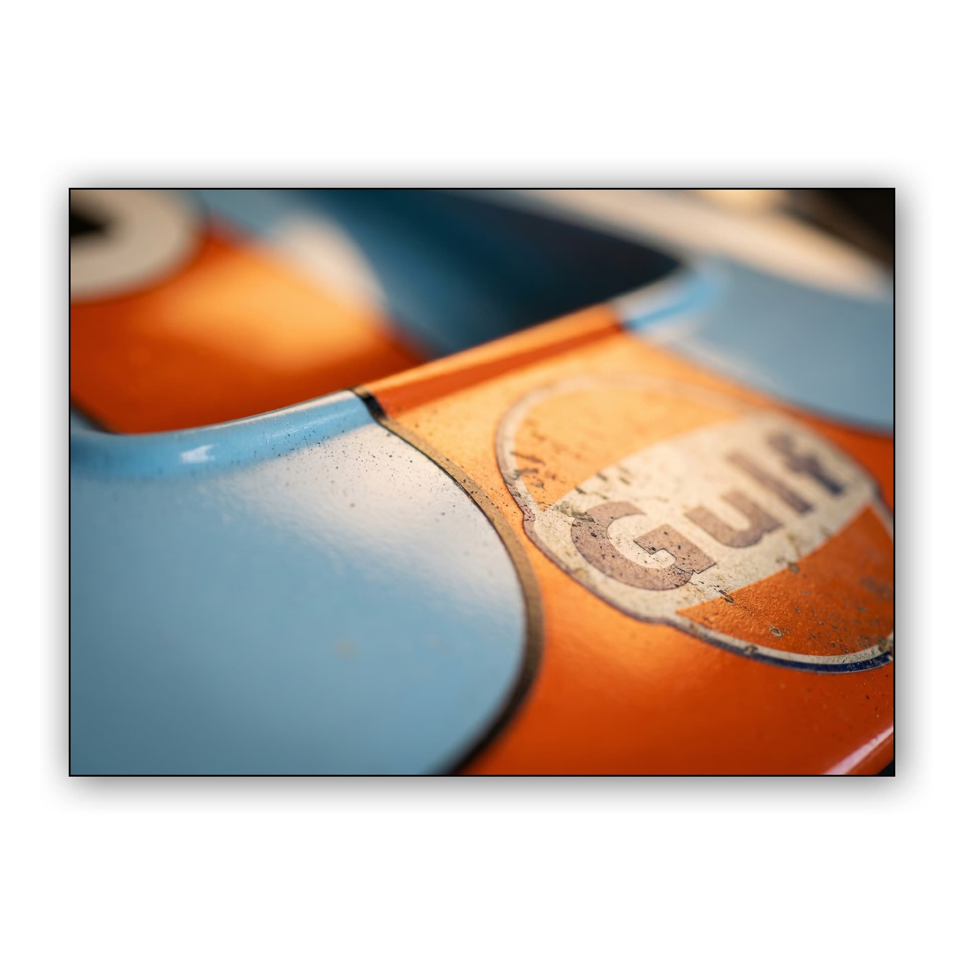Gulf Racing Livery Macro Detail