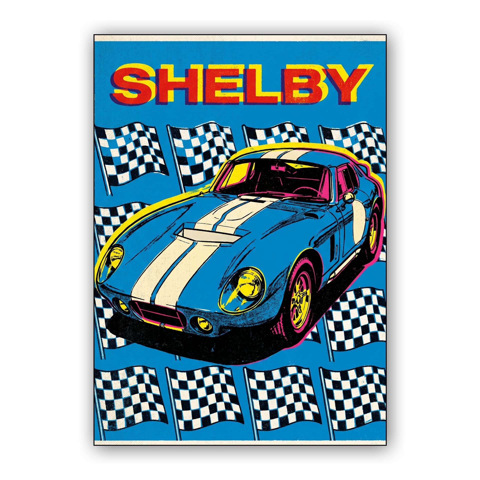 Shelby Cobra Daytona Coupe Pop Art Speed