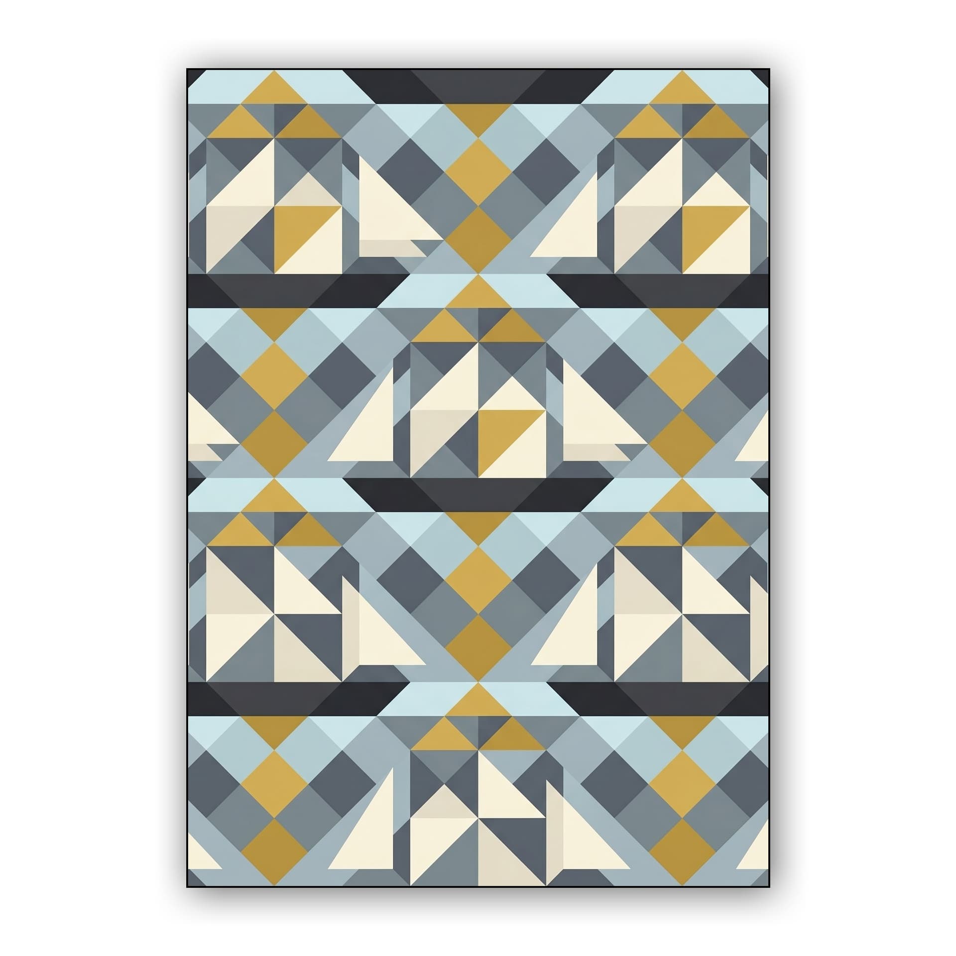 Geometric Polar Sails Pattern