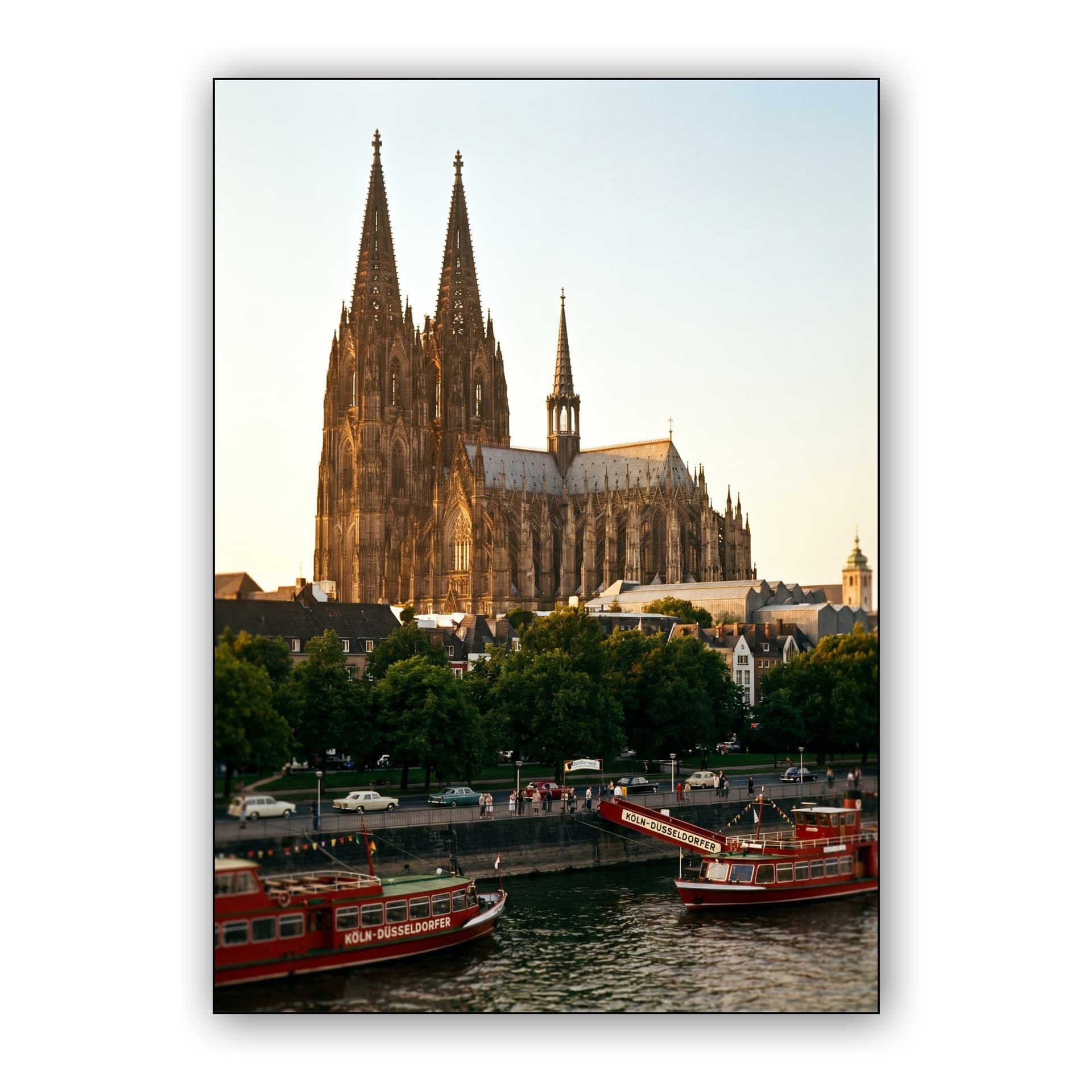 Cologne Cathedral Tilt-Shift Scene