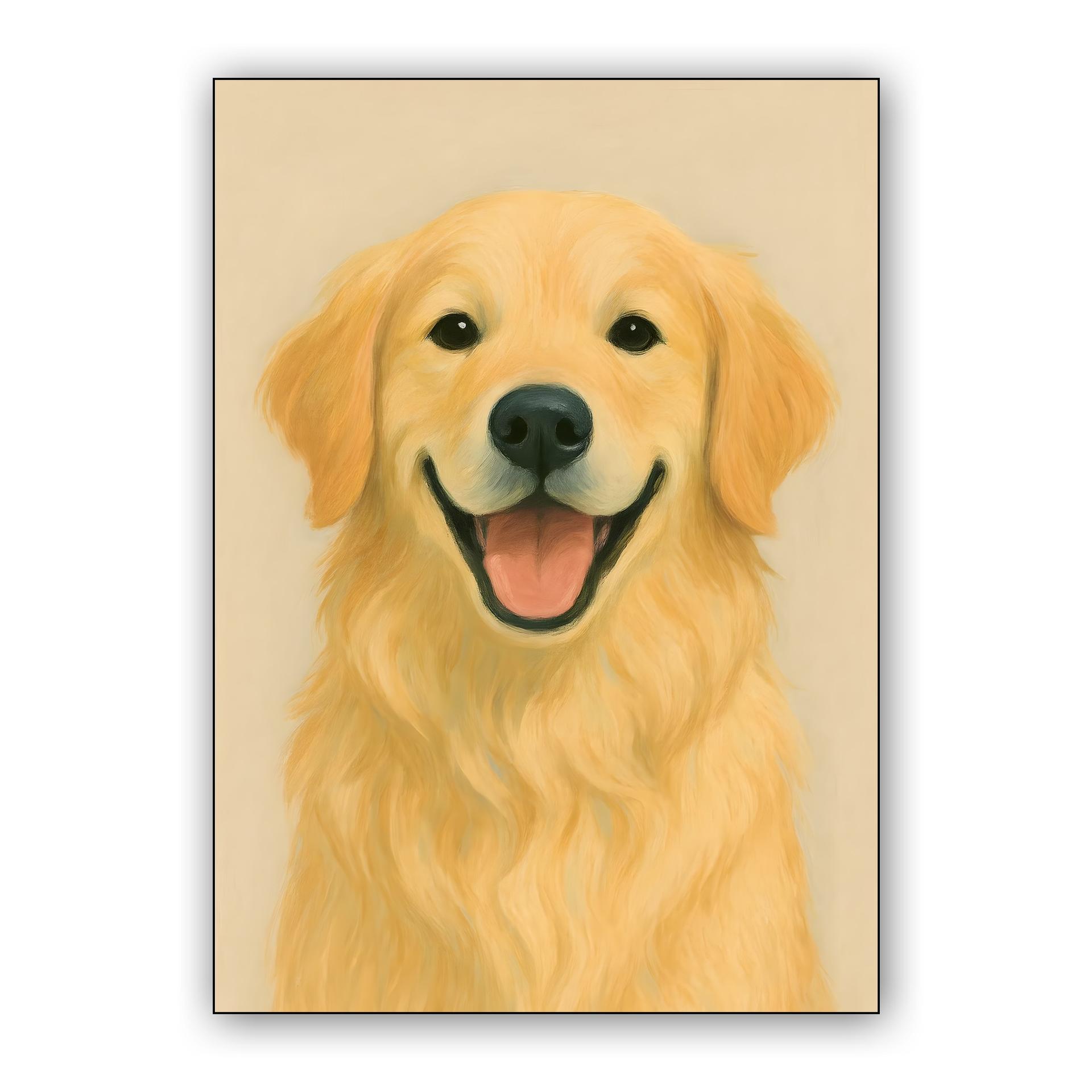 Smiling Golden Retriever