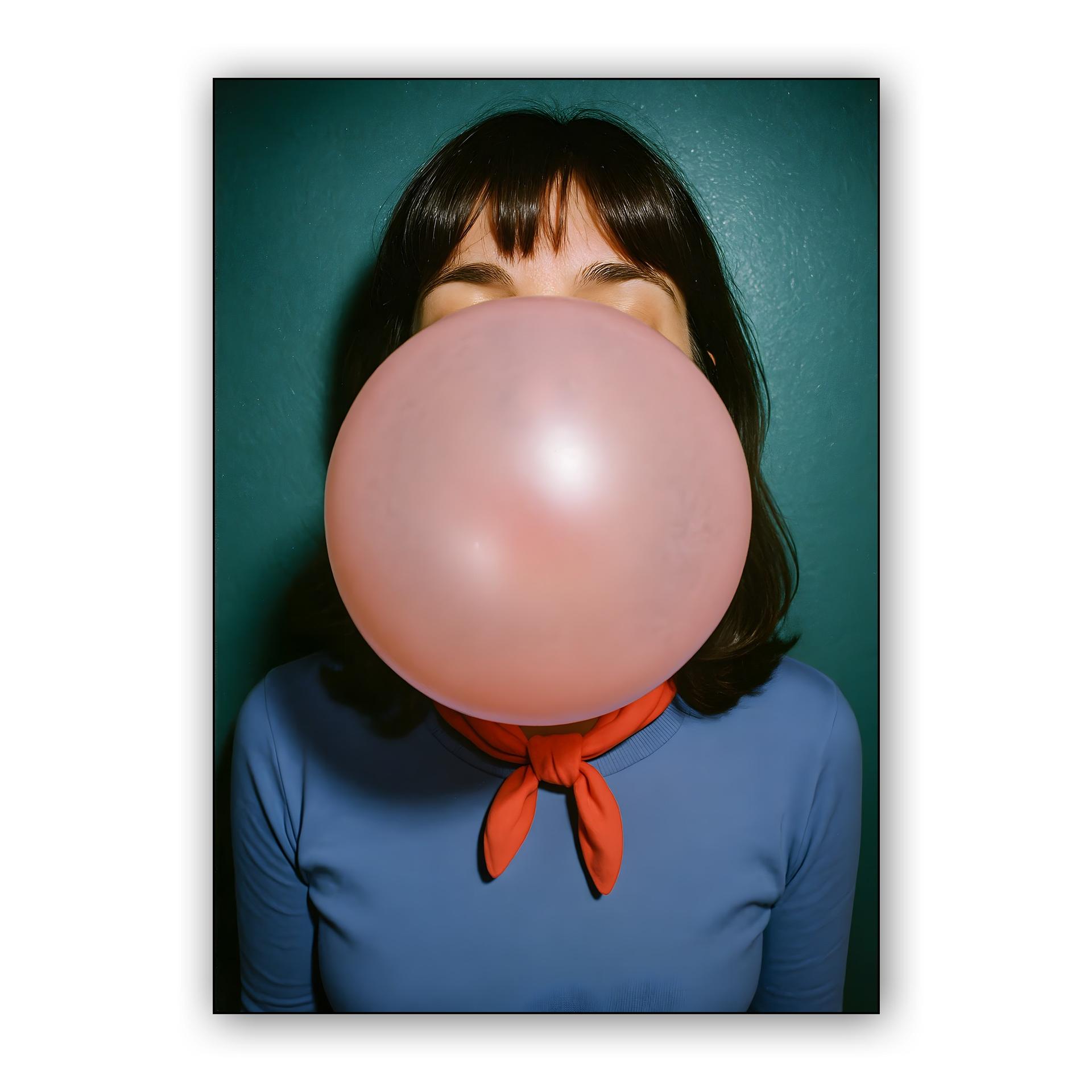 Bubblegum Pop Portrait