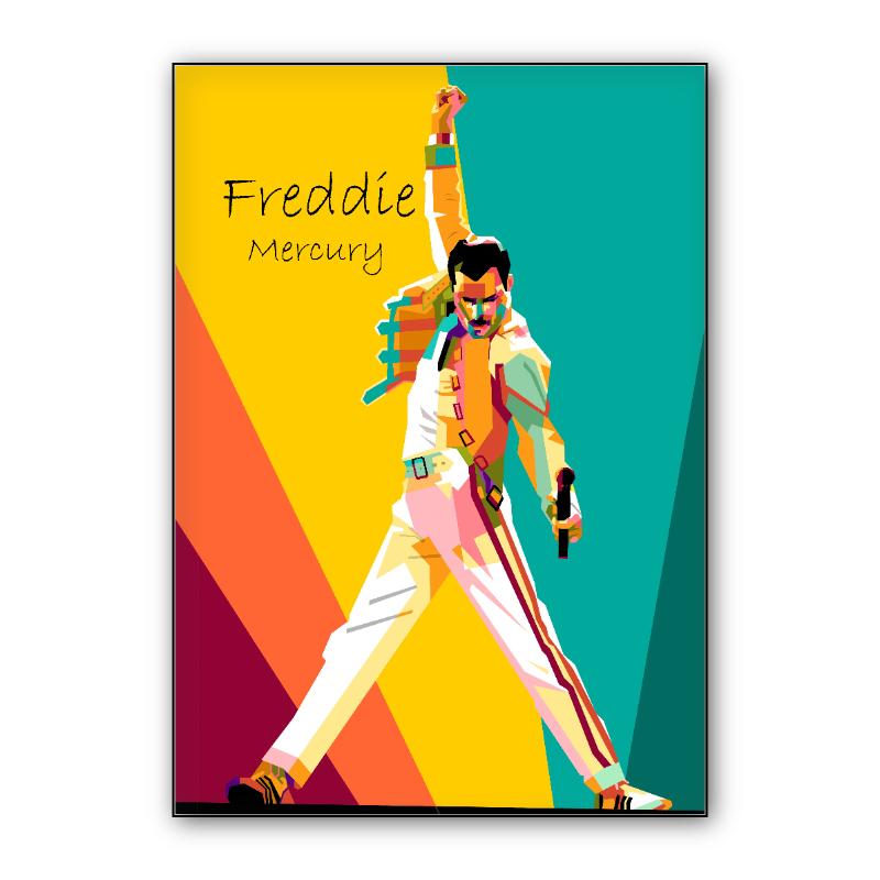 Freddie Mercury wpap illustration