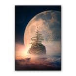 Lonely Tree wall art poster