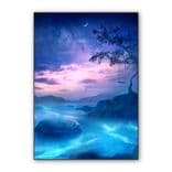 Magical Lake wall art poster